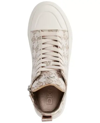 Ayollar Yaser Lace-Up O'rta Top Krossovkalari - 4