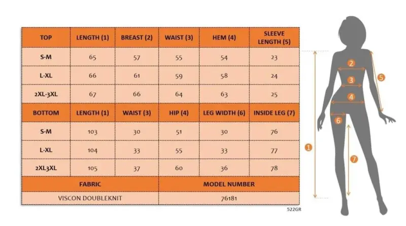 Ayollar yelkadan ochiq keng kesimli viskoza ikki ipli bluz va shimlar to'plami - 4