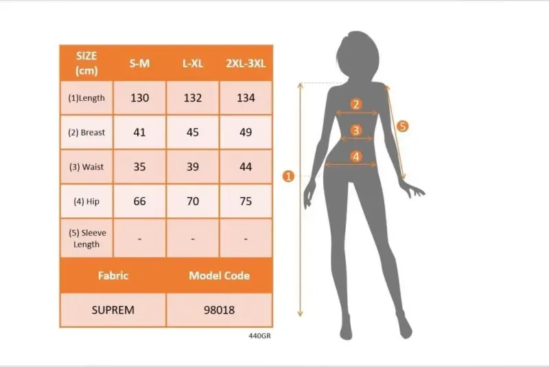 Ayollar yelkali old tugmali barg naqshli uzun supremdan ko'ylak - 7