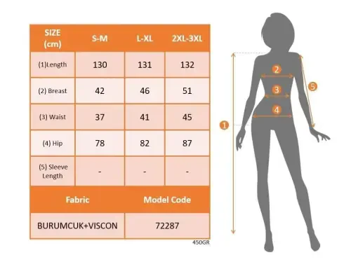Ayollar yelkali yumaloq bo'yinli viskoza ustki qismi naqshli burmali ko'ylak - 5