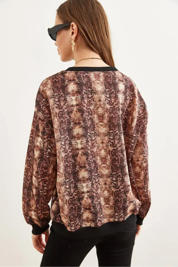 Ayollar Yumshoq To‘qimali Keng Ko‘ylak SWT-19000457 - 6