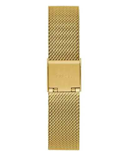 Ayollarning analog oltin rangli zanglamaydigan po'lat va to'rli soati 32 mm - Oltin rang - 3