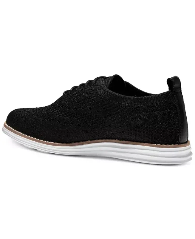 Ayollarning asl Grand Stitchlite Oxfordlari - Qora/Oq - 3