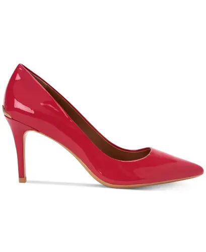 Ayollarning Gayle Pointi Toe Stiletto Pompasi - Qizil Patent - 3