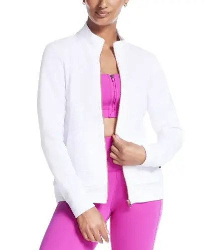 Ayollarning GoWalk Ribbed Hoodless Kurtkasi 