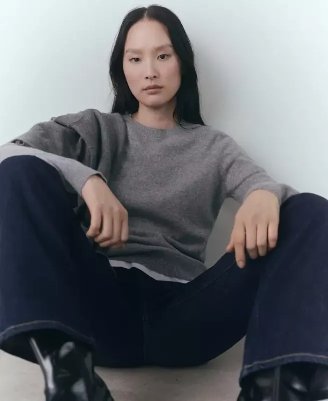 Ayollarning Matilda toza yuvilgan to'g'ri jinsi shimlar - 5