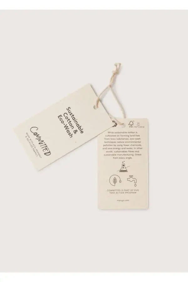 Ayollarning qora denimli mixli to'g'ri kesilgan jinsi - 8