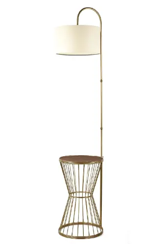 Aytug Sehpa Lambader Eskitma Yong'oq Yog'och Krem Shapka-Eskitma 