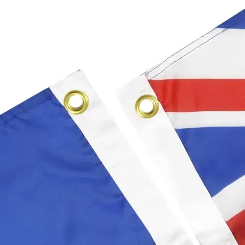 AZ FLAG - Hong Kong Old Flag - 2x3 Ft - 100D Polyester Former Hong Konger Banner with Two Metal Grommets - Fade Resistant - Vivid Colors - 2' x 3' Feet - 90x60 Cm - 2