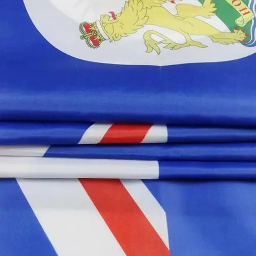 AZ FLAG - Hong Kong Old Flag - 2x3 Ft - 100D Polyester Former Hong Konger Banner with Two Metal Grommets - Fade Resistant - Vivid Colors - 2' x 3' Feet - 90x60 Cm - 3