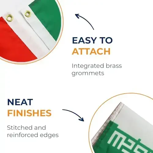 AZ FLAG - Iran Flag - 3x5 Ft - 100D Polyester Iranian - Persian Banner with Two Metal Grommets - Fade Resistant - Vivid Colors - 3' x 5' Feet - 150x90 Cm - 4