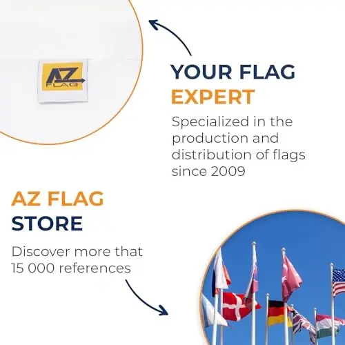 AZ FLAG - Iran Flag - Large 5x8 Ft - 100D Polyester Iranian - Persian Big Banner with Two Metal Grommets - Fade Resistant - Vivid Colors - 5' x 8' Feet - 250x150 Cm - 6