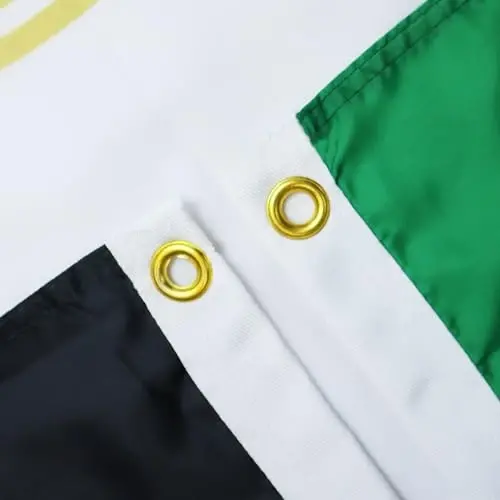 AZ FLAG - Afg'oniston 2001-2002 Bayrog'i - 2x3 Ft - 100D Polyester Sobiq Afg'on Bannere Ikki Metall Lyuvers Bilan - O'chishga Chidamli - Yorqin Ranglar - 2' x 3' Feet - 90x60 Sm - 2