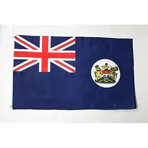 AZ FLAG - Hong Kong Old Flag - 3x5 Ft - 100D Polyester Former Hong Konger Banner with Two Metal Grommets - Fade Resistant - Vivid Colors - 3' x 5' Feet - 150x90 Cm - 1