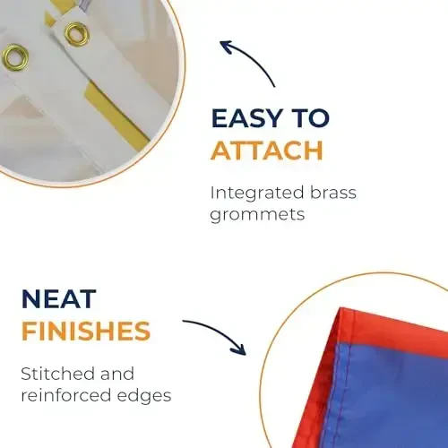 AZ FLAG - Philippines Flag - 2x3 Ft - 100D Polyester Filipino Banner with Two Metal Grommets - Fade Resistant - Vivid Colors - 2' x 3' Feet - 90x60 Cm - 9