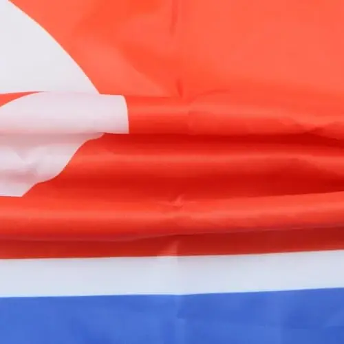 AZ FLAG - Shimoliy Koreya bayrog'i - 2x3 Ft - 100D Polyester Shimoliy Koreya banneri ikkita metall halqa bilan - O'chishga chidamli - Yorqin ranglar - 2' x 3' Feet - 90x60 Cm - 4