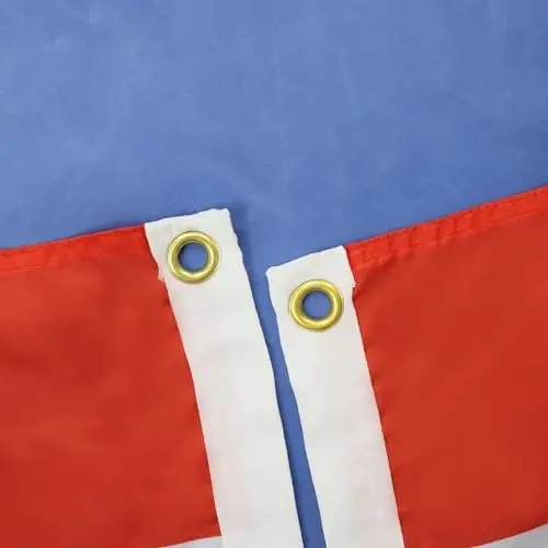 AZ FLAG - Tailand bayrog'i - 2x3 Ft - 100D Polyester Tailand banneri ikkita metall lyuvers bilan - O'chishga chidamli - Yorqin ranglar - 2' x 3' Feet - 90x60 Sm - AZ FLAG (1)