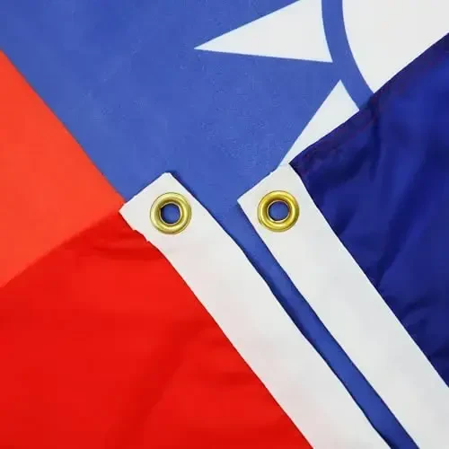 AZ FLAG - Tayvan bayrog'i - 3x5 Ft - 100D Polyester Tayvan banneri ikkita metall halqa bilan - O'chmas - Yorqin ranglar - 3' x 5' Feet - 150x90 Sm - AZ FLAG (1)