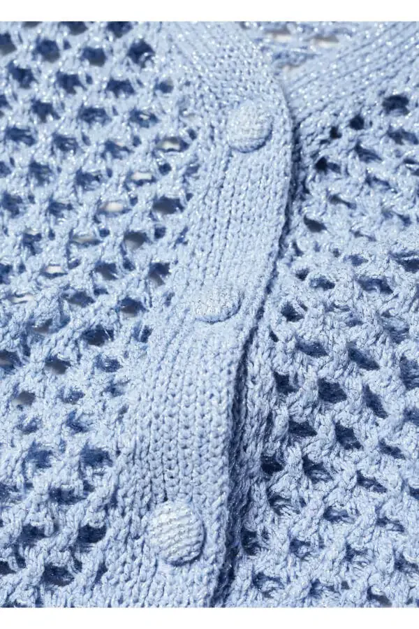 Ажурная Вязаная Кофта - 6