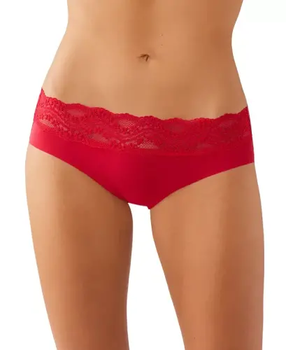 Women's B. Bare Hipster Underwear 978267 - Crimson Red 
