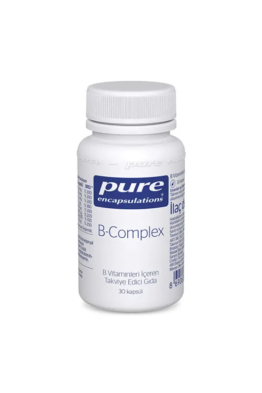 B-complex 30 Capsules - PURE ENCAPSULATIONS