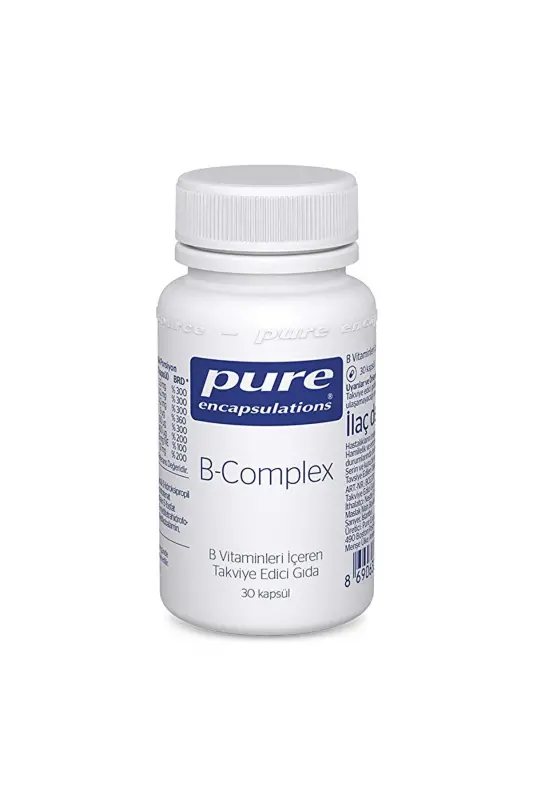 B-kompleks 30 Kapsül - PURE ENCAPSULATIONS