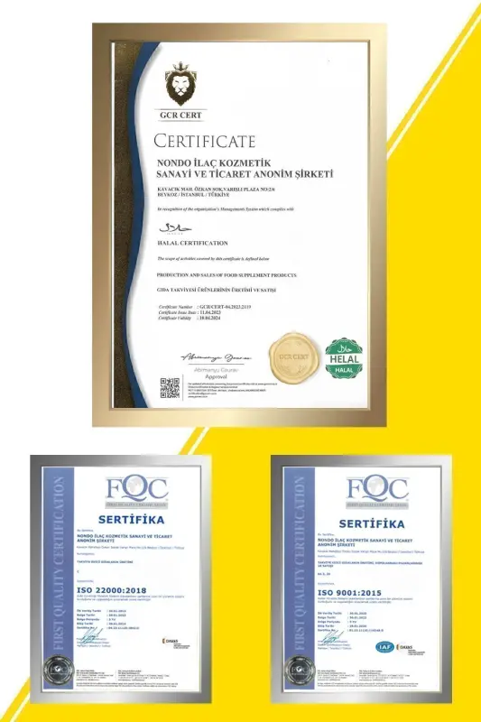 Vitamin B Kompleks 30 Kapsül ( B Vitamini B1 B2 B3 B5 B6 B12 Vitamin Leri) - 5