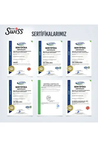 Swiss Bork B-Complex Vitamin • Aktif Form B1-B2-B3-B5-B6-B7-B9 , B12 (Methylcobalamin) • 30 Kapsül - 6