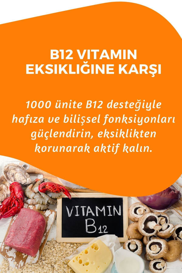 B Kompleksi Aktif Vitamin B1 + B2 + B3 + B5 + B7 8681097401318 - 7