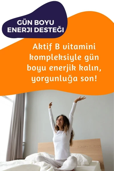 B Kompleksi Faol Vitamin B1 + B2 + B3 + B5 + B7 8681097401318 - 6