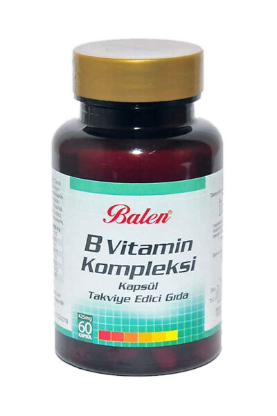 B Vitamin Complex 425 Mg 60 Capsules B12 - 1