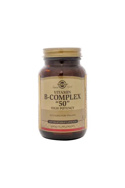 Vitamin B-Complex 50 100 Kapsül - SOLGAR