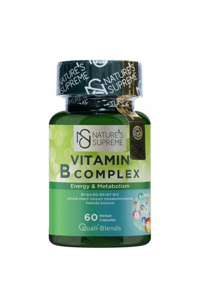 B Vitamini Kompleksi 60 Kapsül - 1