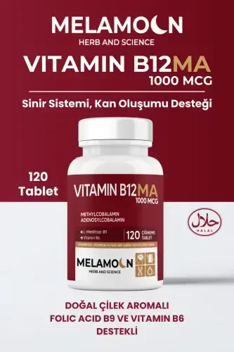 B12, B6 va Folik Kislota: Asab tizimi, homiladorlik va qon hosil bo'lishini qo'llab-quvvatlash 1000mkg - 6