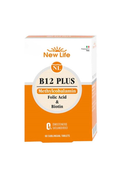 B12 Plus 60 Sublingual Tablets - Cherry 7640128140139 - 2