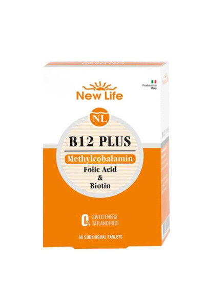 B12 Plus 60 Sublingual Tablets - Cherry 7640128140139 - 1