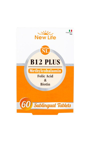 B12 Plus 60 Sublingual Tablets - Cherry 7640128140139 - 3