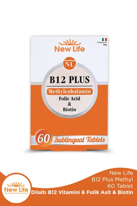 B12 Plus 60 Til ostida Tabletka - Gilos 7640128140139 - 1