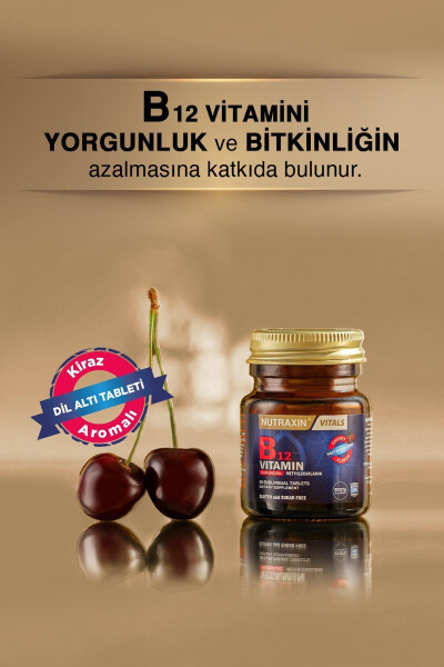 B12 Vitamini 1000 Mcg - Dil Altı Tableti - 6