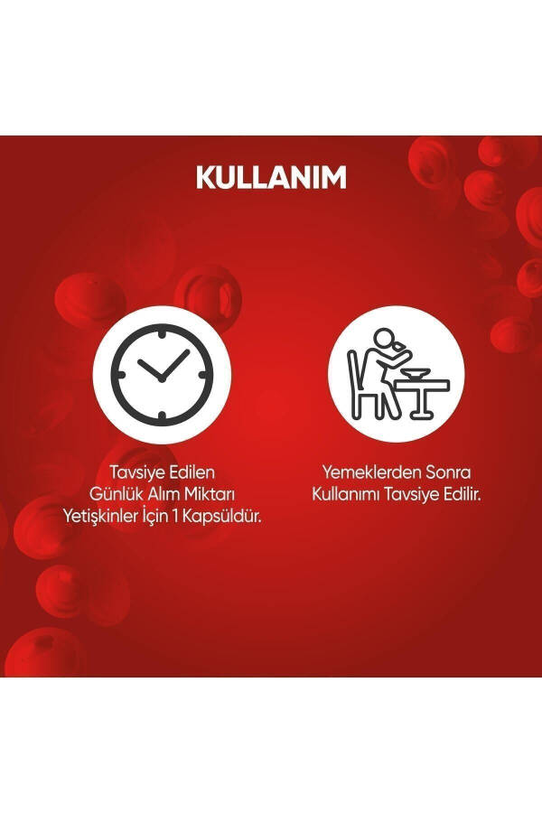 B12 Vitamini - Biotin & Folik Asit Cilt, Saç, Tırnak ve Beyin Sağlığı Destekleyici 60 Bitkisel Kapsül - 4