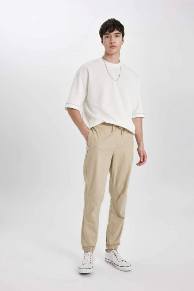 B6148 Oddiy Jogger Gabardin Shimi - 12