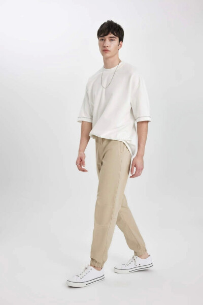 B6148 Oddiy Jogger Gabardin Shimi - 13