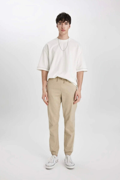 B6148 Oddiy Jogger Gabardin Shimi - 6
