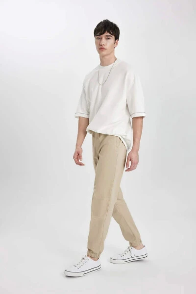 B6148 Regular Jogger Gabardine Pants - 3