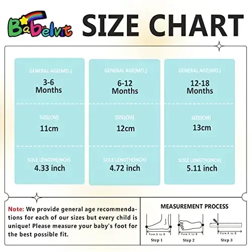Babelvit Baby Boy Girl Soft Sole Canvas Sneakers Sparkle High Top Lace Up Infant Unisex Ankle Shoes Boots Toddler Newborn Prewalker First Baby Walking Crib Shoes - 6
