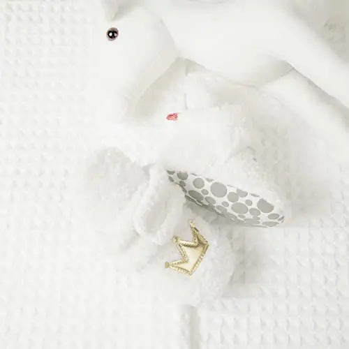 Babelvit Newborn Baby Boy Girl Soft Fleece Booties Stay On Infant Slippers Socks Shoe Non Skid Gripper Toddler First Walkers Winter Ankle Crib Shoes - 4