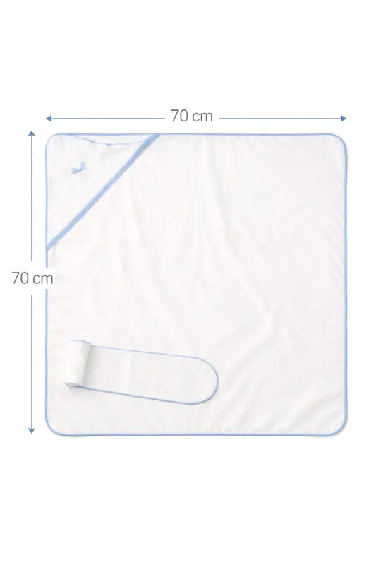 Baby 100% Cotton Swaddle with Belt 70*70 cm - 2