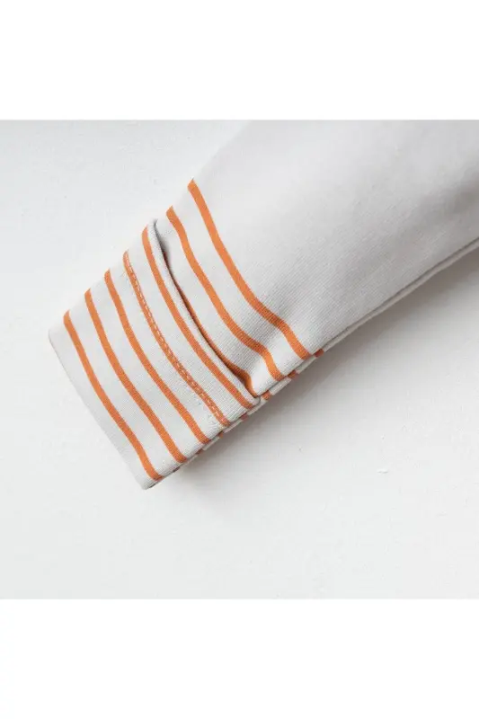 Baby 3-Piece Set 100% Cotton Animal Print Pants and Hat Set-BRICK - 2