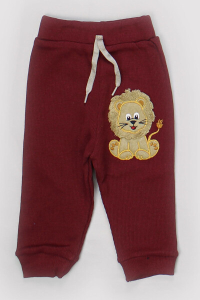 Baby 5 Add 4 Pay Newborn Kids Cotton Embroidery Drawstring Trousers Single Bottom Tracksuit Bottom Gift 13905 - 1