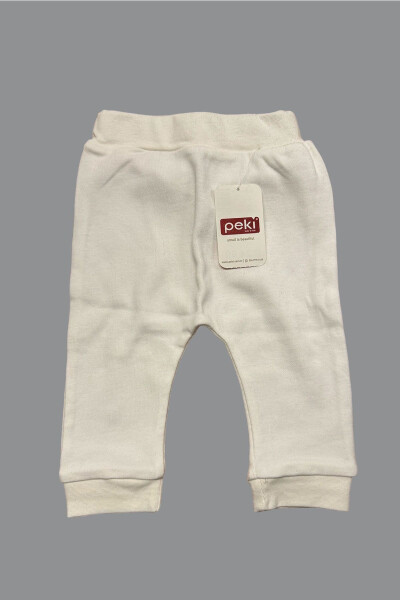 Baby 5 Buy 4 Pay Newborn Children Soft Cotton Plain Pattern 3-12 Months Trousers Salvar Cut 14298 - 7